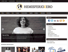 Tablet Screenshot of hemisferiozero.com